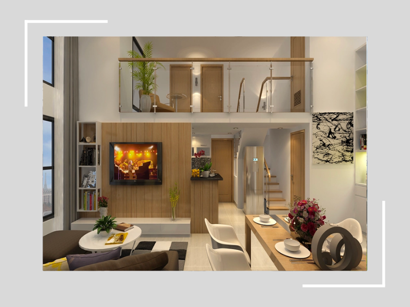 Xây gác lửng sửa chữa nhà ống 1 tầng