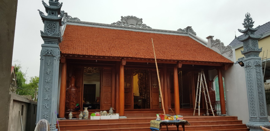 Mẫu nhà thờ họ 3 gian