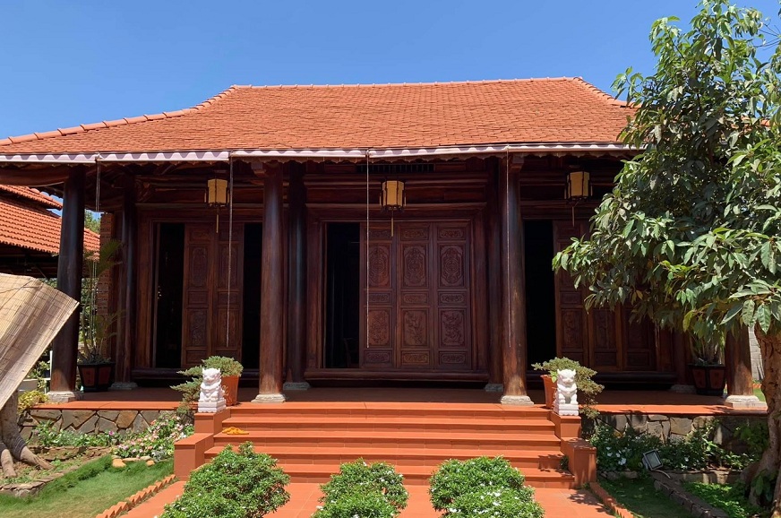 Nhà thờ gỗ đem lại không khí ấm cúng